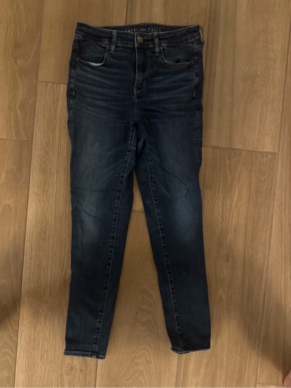 American Eagle Outfitters Women's Skinny Jeans - Dark Indigo